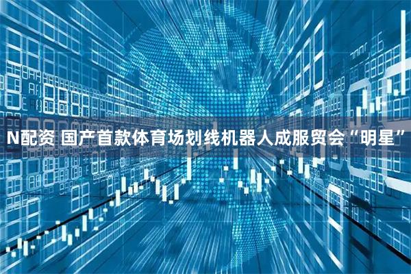 N配资 国产首款体育场划线机器人成服贸会“明星”